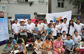 2012年6月在荣生小学开展儿童安全课程